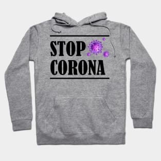 stop corona Hoodie